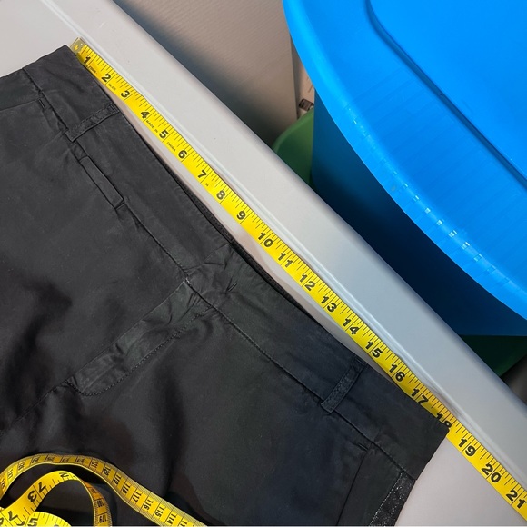 Escada Sport Pants Womens Twelve Chino Metallic Side Stripe Capsule Basic Black - Picture 11 of 15